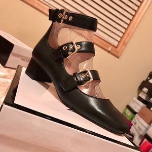 Nine West Leather Mary Jane Style Sz 7.5 NIB